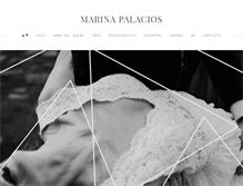 Tablet Screenshot of marinapalacios.com